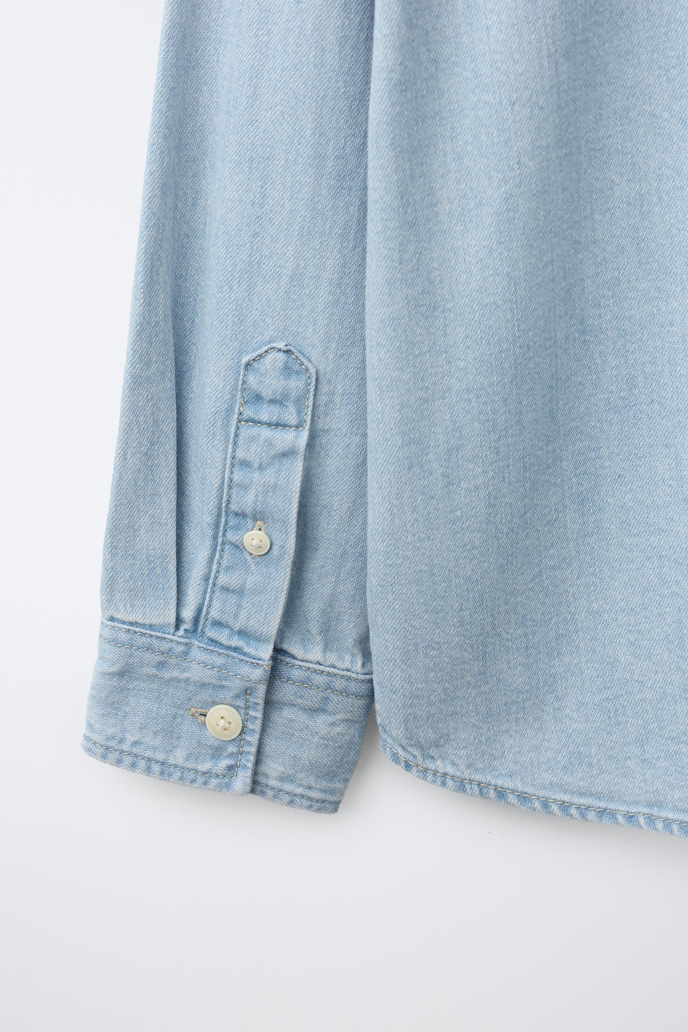 ZARA - FRUIT OF THE LOOM™ РУБАШКА С ВЫШИВКОЙ, СИНИЙ
