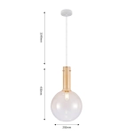 Подвес Alba 4102-1P. ТМ Favourite
