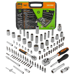 Набор инструментов 94пр. 1/4'', 1/2''(6гр.) ISMA ISMA-4941-5EURO