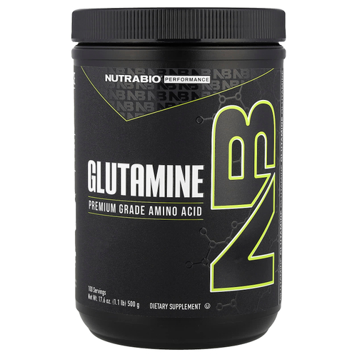 NutraBio, Глутамин, 500 г (1,1 фунта)