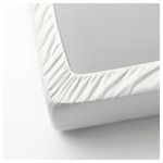 Простыня на резинке IKEA NATTJASMIN (НАТТЭСМИН), Белый, 180х200 см