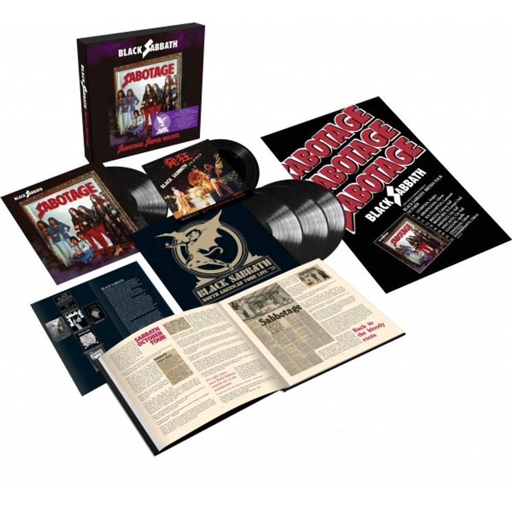 Black Sabbath / Sabotage Super Deluxe (Box Set)(4LP+7" Vinyl Single)