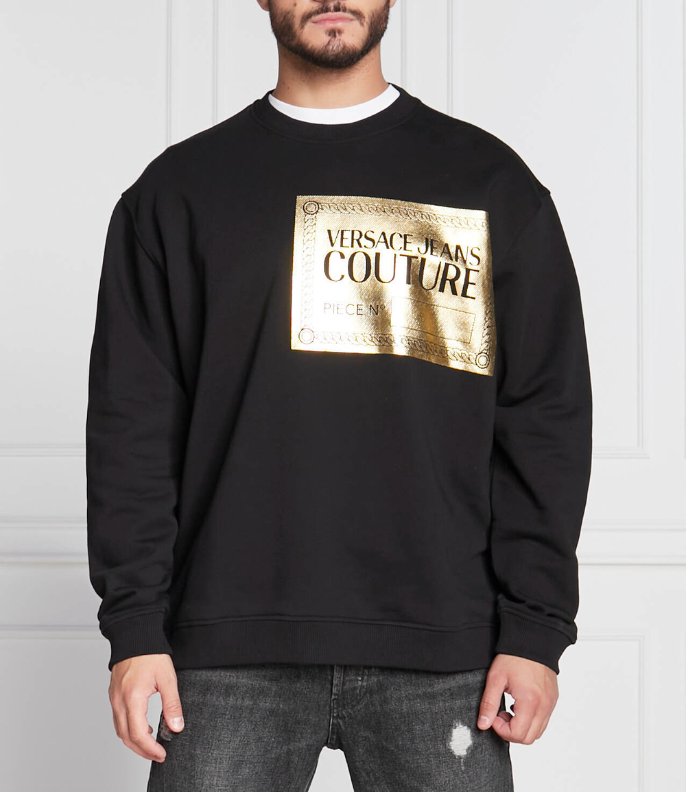 Худи Versace Jeans Couture - черный(73GAIG03CF00G)