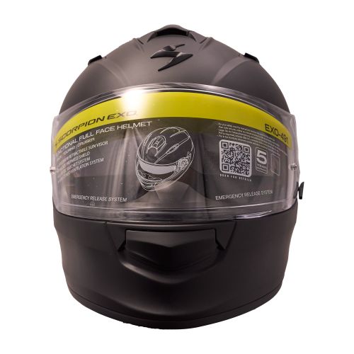 Купить Мотошлем Интеграл Scorpion EXO EXO-491 Solid / Матовый / Черный