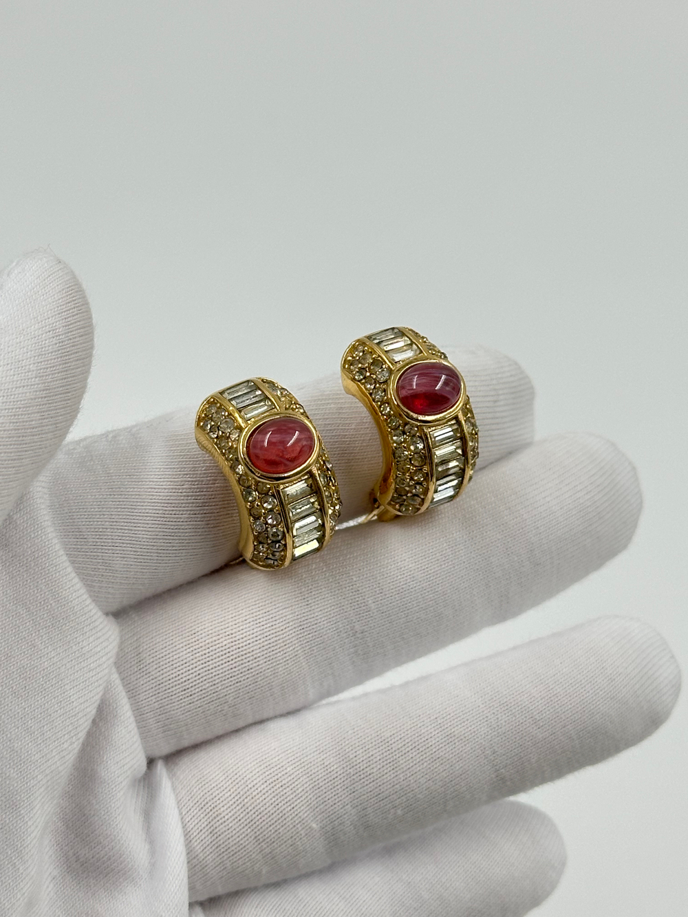 Клипсы Christian Dior
