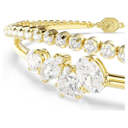 MESMERA:BRACELET DOUBLE WHI/GOS