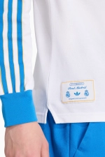 Футболка adidas Real Madrid 25/26 Terrace Icons LS Polo - белый