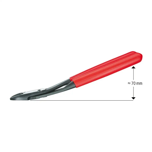 Кусачки боковые особой мощности, чернёные, 180 мм Knipex 74 21 180