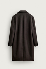 ПАЛЬТО RELAXED FIT ИЗ ШЕРСТИ — ZARA
