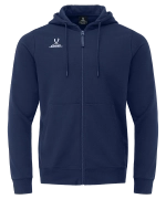 Худи на молнии ESSENTIAL Cotton Zip Hoodie, темно-синий