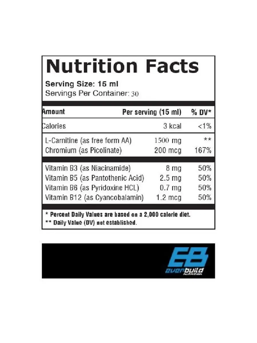 LIQUID CARNITINE + CHROMIUM