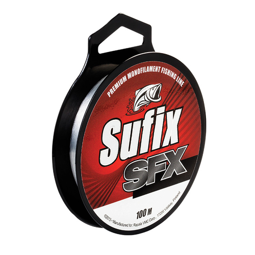 Леска SUFIX SFX прозрачная 100 м 0,18 мм 2,4 кг