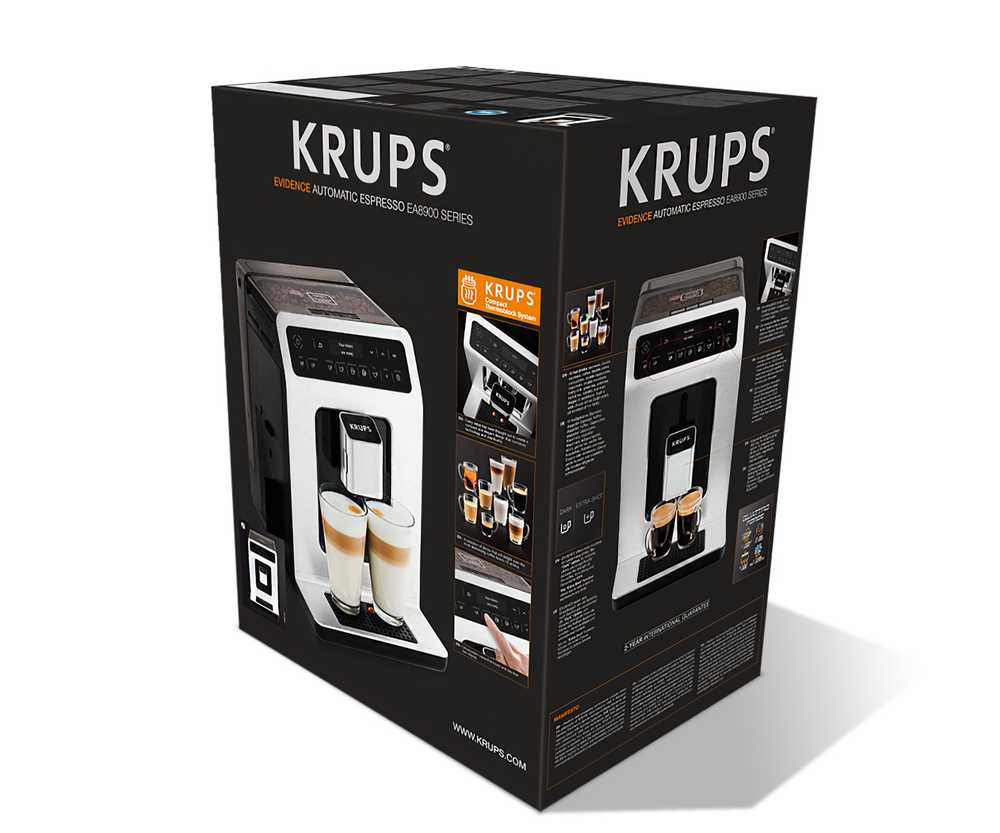 Автоматическая кофемашина Krups Evidence EA890110