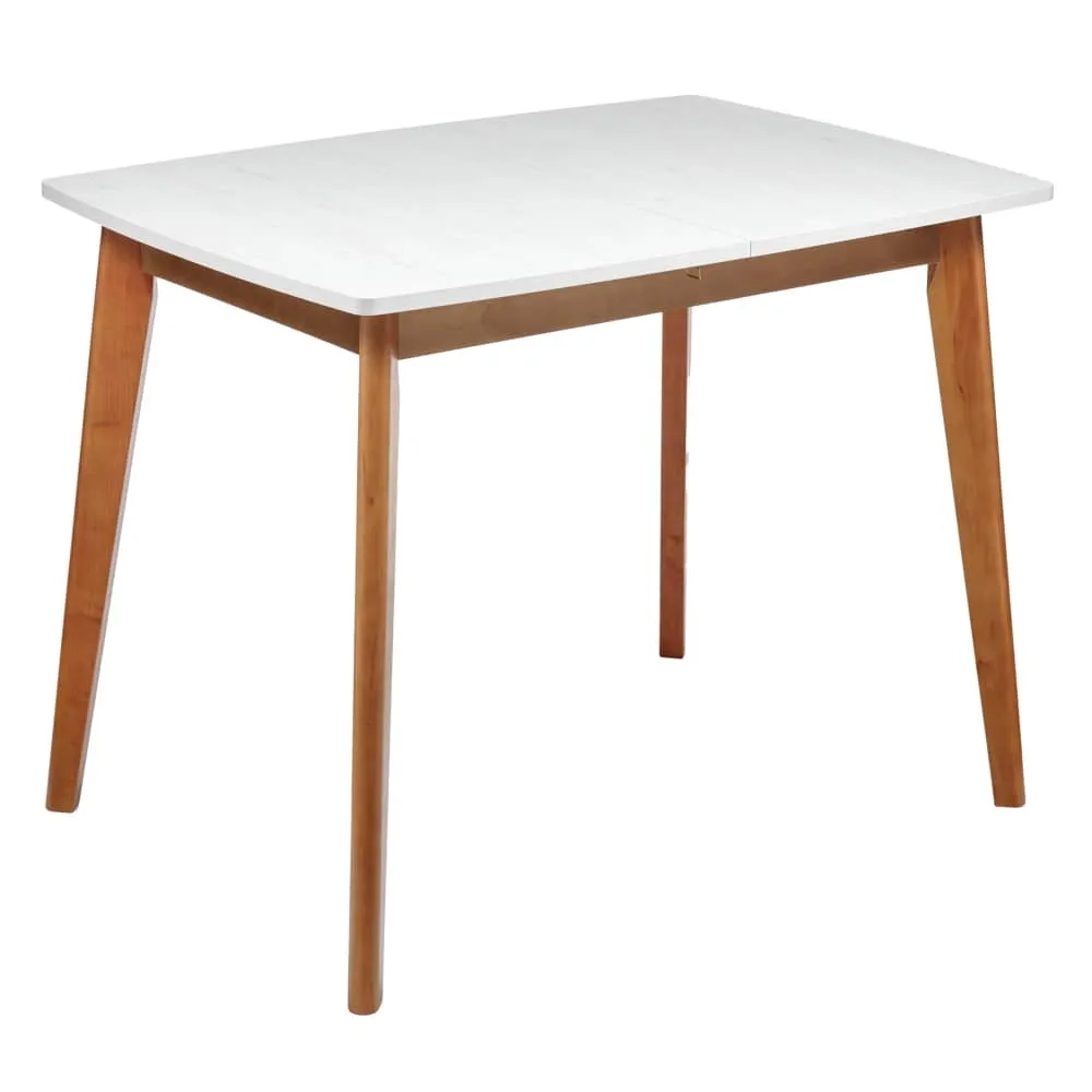 Стол Bradex Home Oslo раскладной 100-130x70x76см, Сосна Рандерс, орех миланский