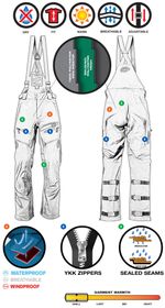 Vibe Shell Bib / Черно-желтый