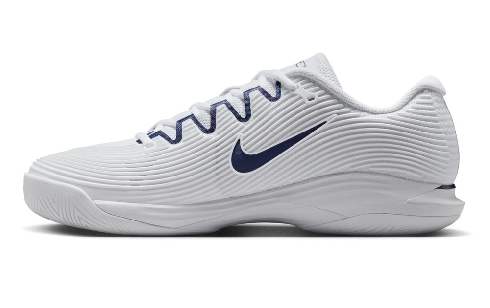 Мужские теннисные кроссовки Nike Zoom Vapor 12 HC - white/white/midnight navy