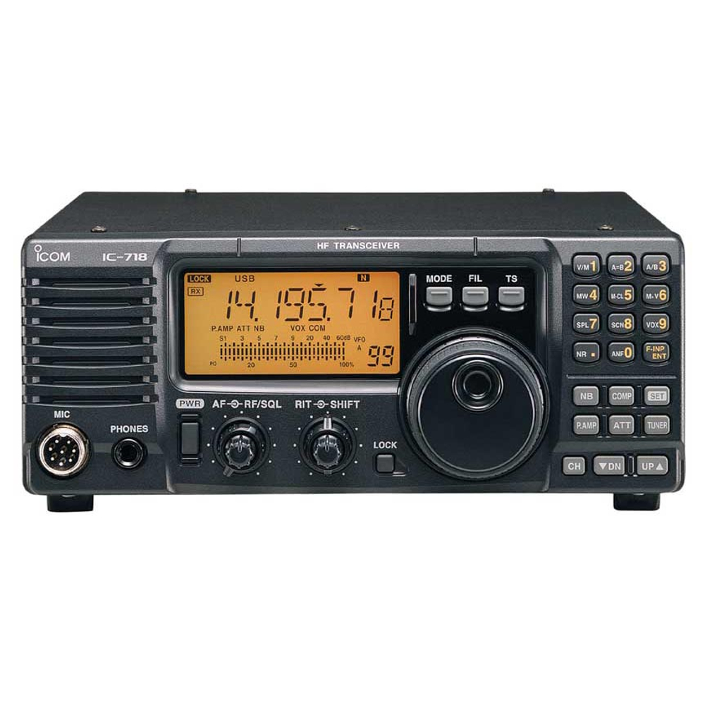 КВ трансивер радиолюбительский Icom IC-718