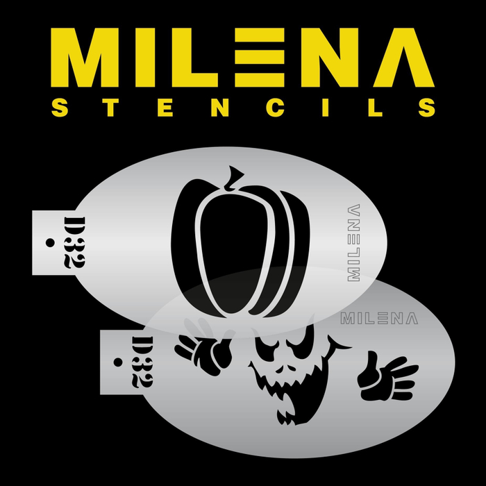 Трафарет Milena D32