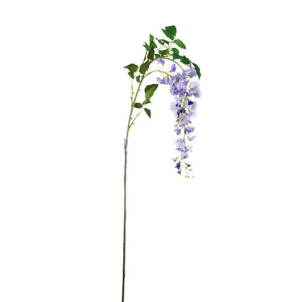 Искусственный цветок Глициния сиреневая, 142см Garda Decor 9F27434-2088