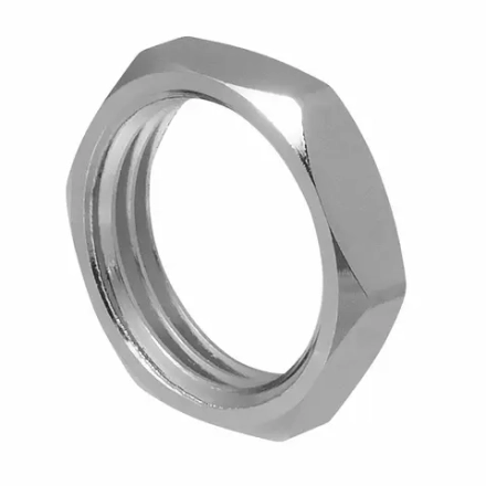 Контргайка лат. 1/2" (хром.)