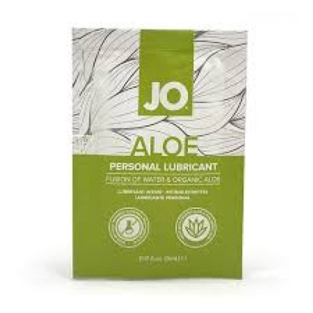 Гель на водной основе с алоэ и гиалуроновой кислотой JO ALOE, 5 мл