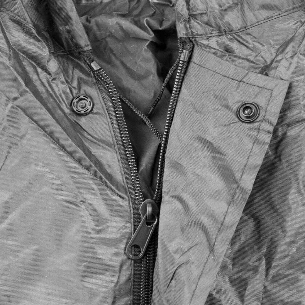 Костюм-дождевик А001 (куртка+штаны), Черный, 5XL