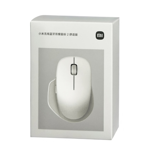 Мышь беспроводная Xiaomi Mi Mouse Wireless Bluetooth Dual Mode 2 Comfort (XMSMSB01EYM) белая