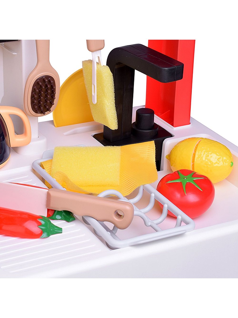 Игровой набор Кухня сказочных блюд с паром 108 предметов (889-370)