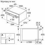 Встраиваемая микроволновая печь Bosch CMA585GS0