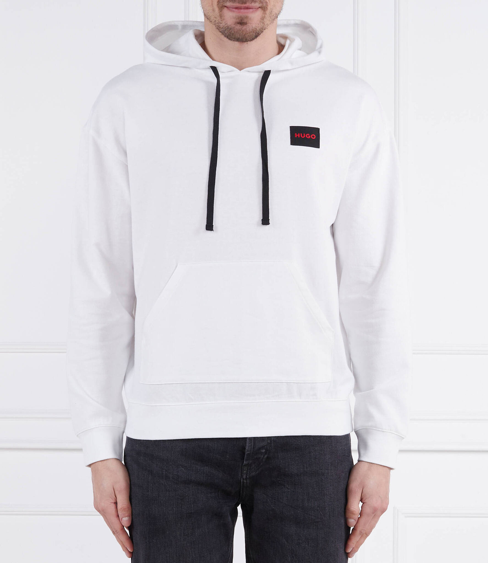 Худи Cut Logo Hoodie Hugo Bodywear - белый(50490276)