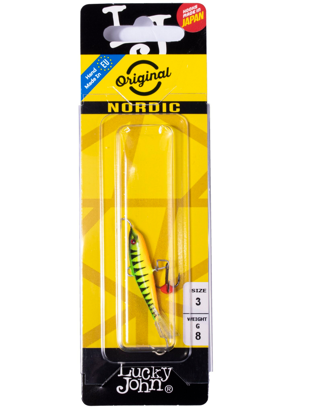 Балансир Lucky John NORDIC 3 с тр. 35мм/35T блистер
