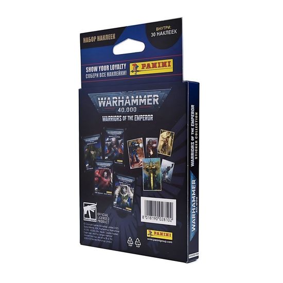 Набор из 2 блистеров (12 пакетиков) Panini WARHAMMER 40000 Вархаммер