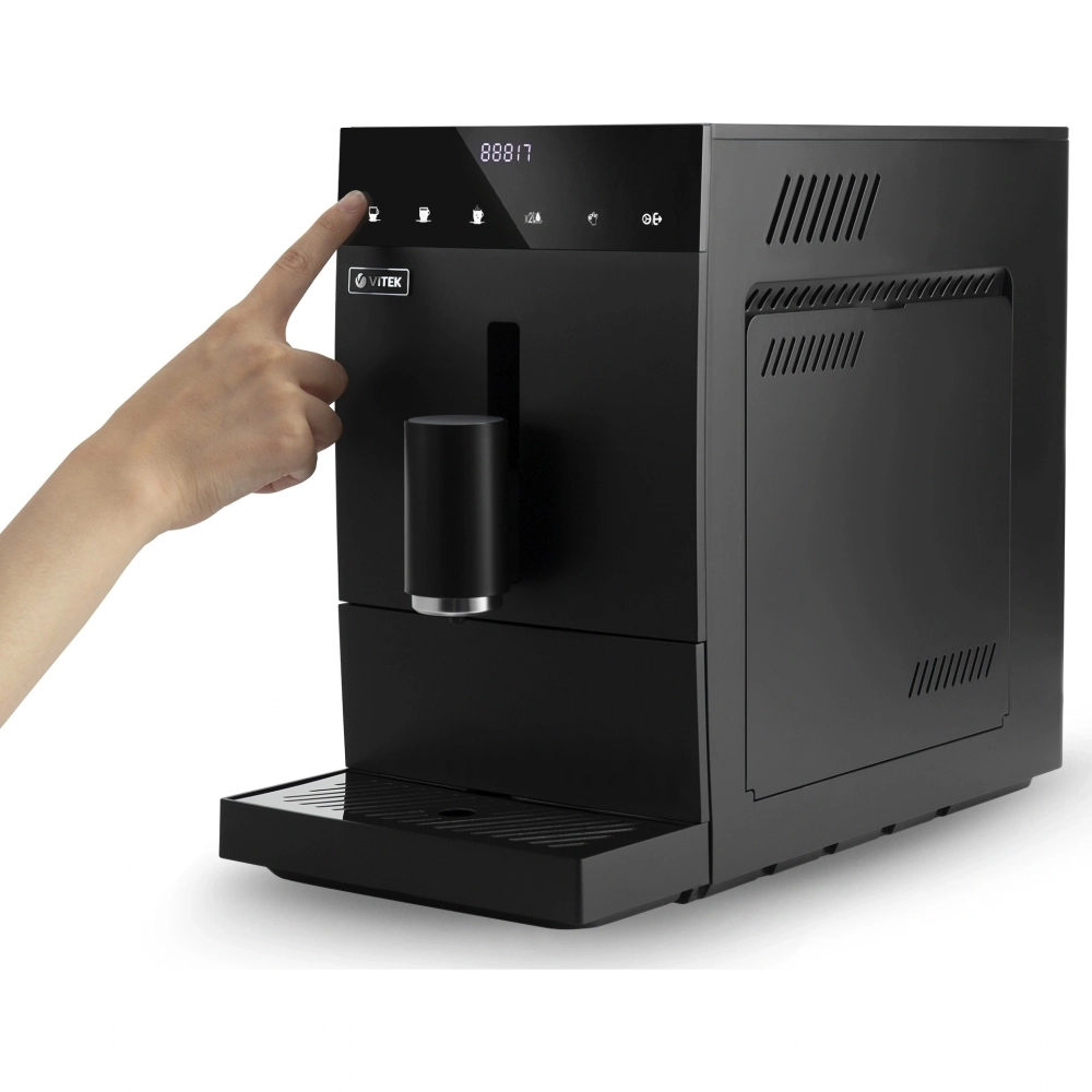 Кофемашина Vitek Metropolis VT-8701 1350Вт черный