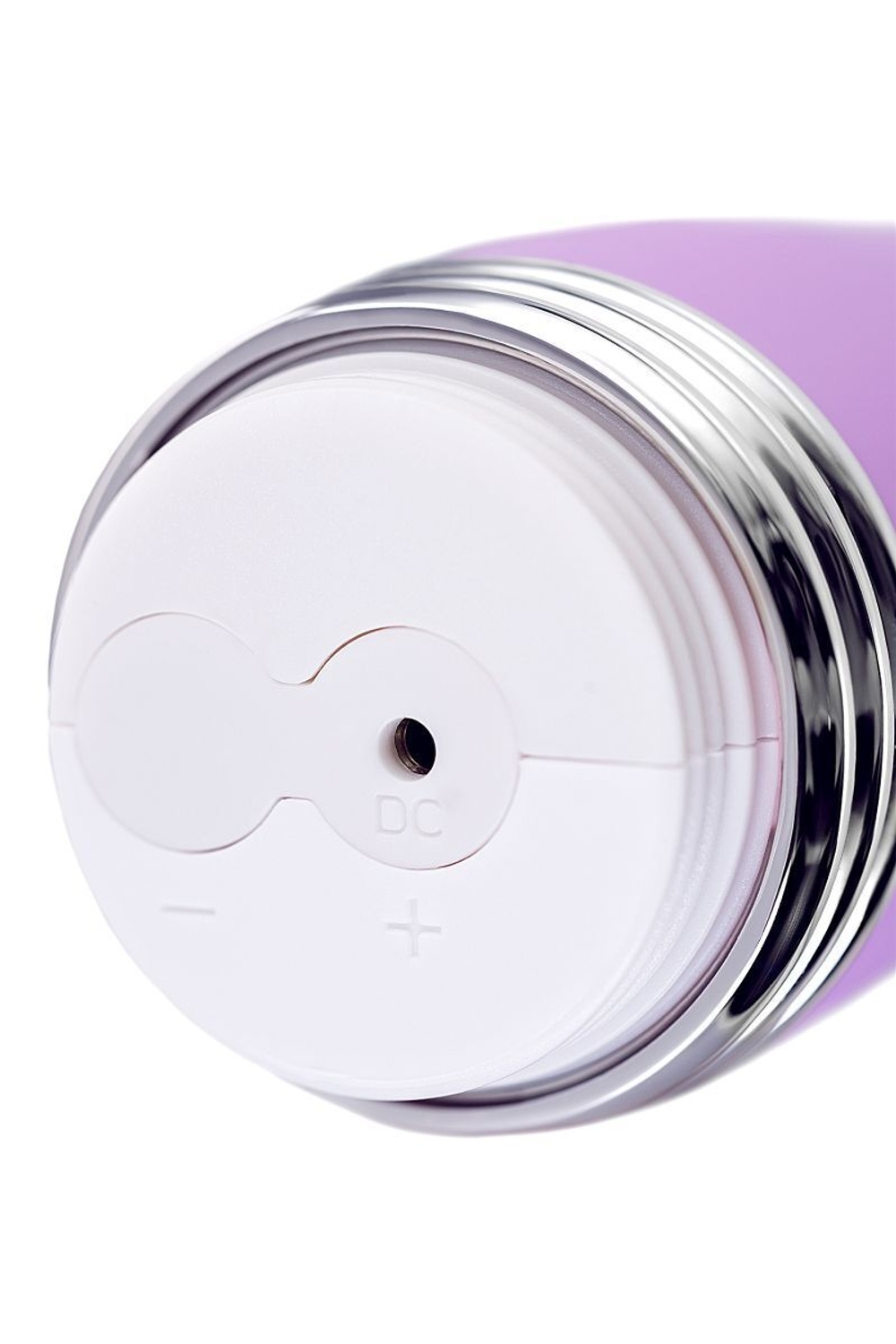 Фиолетовый вибратор Lantana - 22 см. (Цвет: фиолетовый)