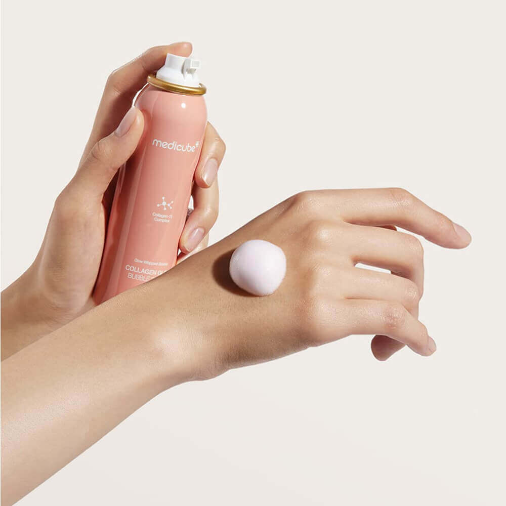 Medicube Collagen Glow Bubble Serum увлажняющая пузырьковая сыворотка с коллагеном для сияния кожи