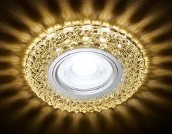 Точечный светильник Декоративные Кристалл Лайт S291 CH/W Ambrella