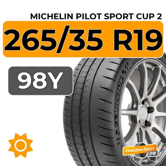 Michelin Pilot Sport Cup 2 265/35 R19 98Y XL