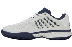 Мужские теннисные кроссовки K-Swiss Express Light 3 Clay - blanc de blanc/naval academy