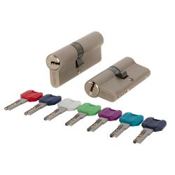 Цилиндровый механизм PUNTO MaxPro7000/90 mm (40+10+40) SN никель 7кл. /57589/