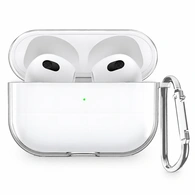 Чехол Gurdini силиконовый для наушников Apple Airpods 3 прозрачный