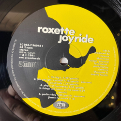 Винтажная виниловая пластинка LP Roxette Joyride (Германия 1991)