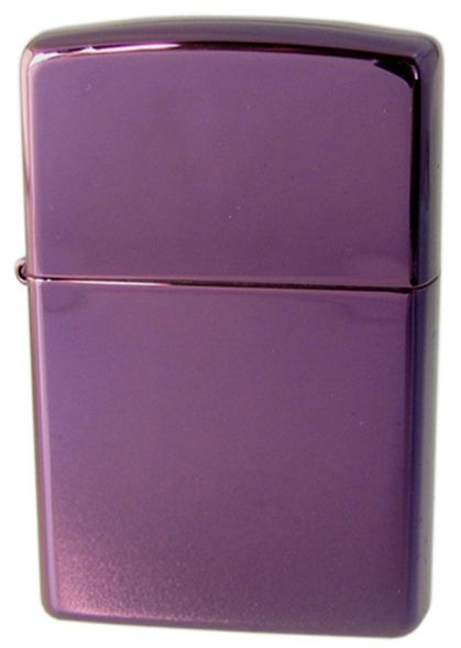 Цена наЗажигалка ZIPPO Abyss Classic, латунь с покрытием, фиолетовый, глянцевая, 36х12x56 мм