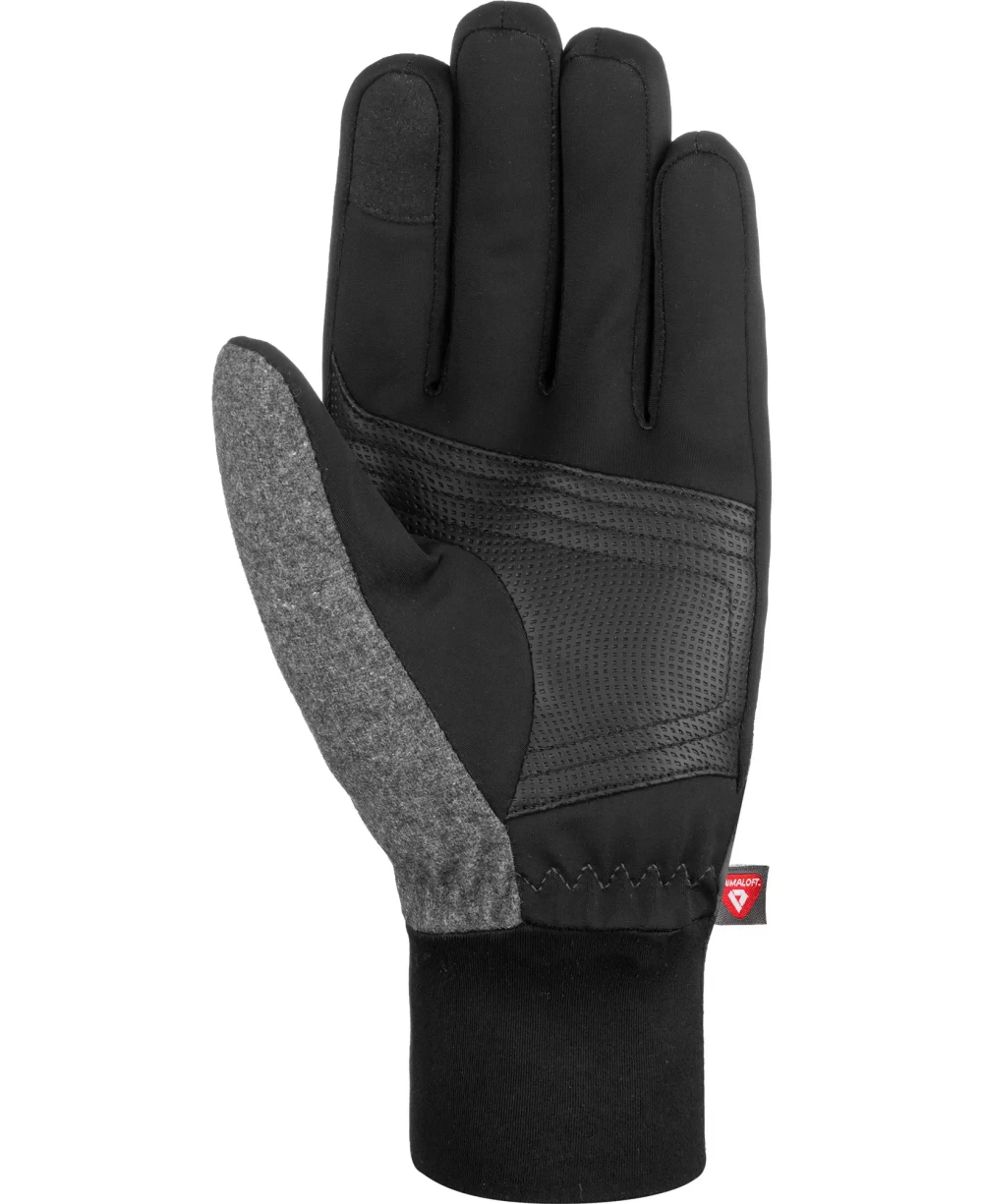 Перчатки горнолыжные REUSCH Walk Touch-Tec Black/Grey Alpine Melange (inch (дюйм):8)