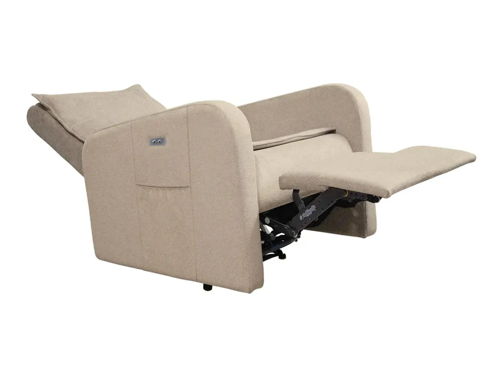 Кресло-реклайнер FUJIMO E-COMFORT CHAIR Ваниль, электрический