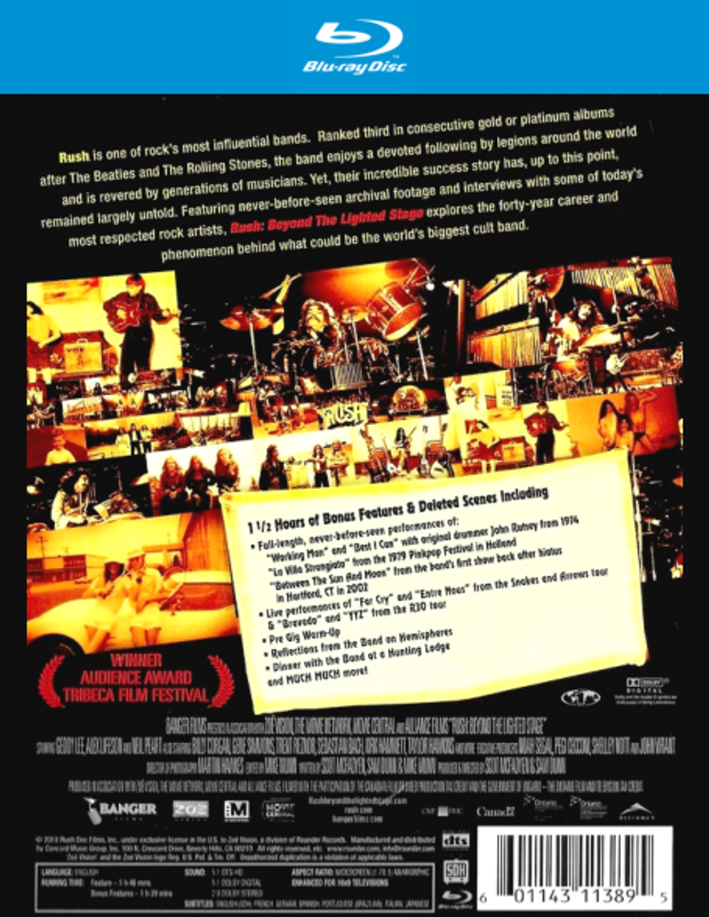 Rush / Beyond The Lighted Stage (Blu-ray)