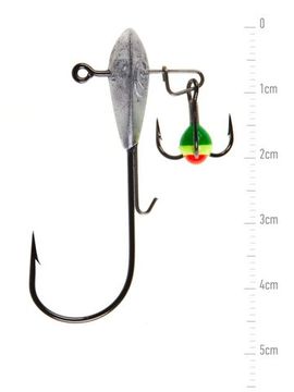 Мормышки свинц. Lucky John WINTER JIG Jig 04,0г кр.03/0, 2шт