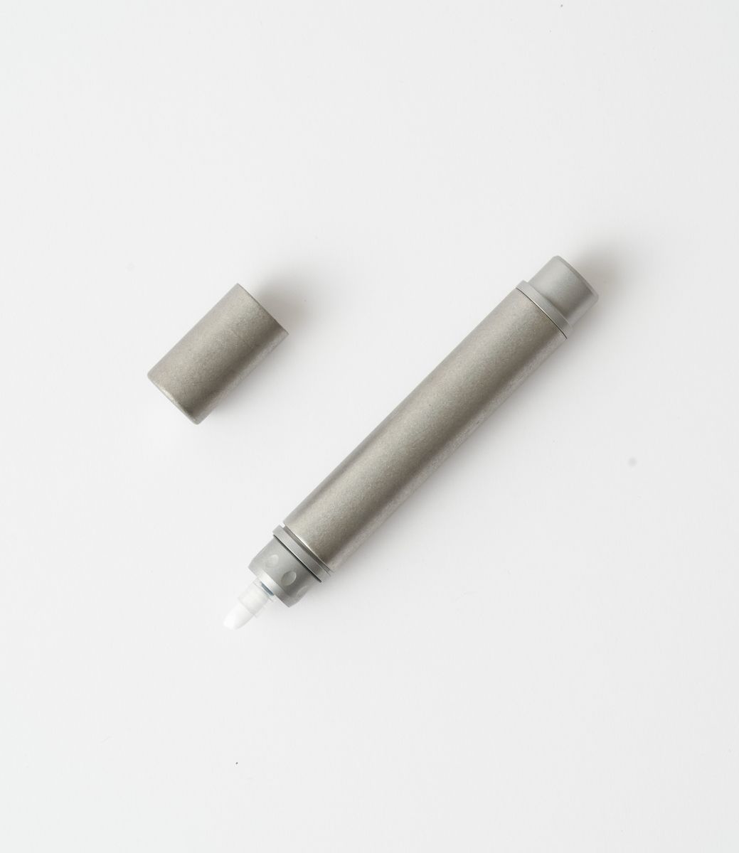TEC Hi-Markr Titanium Stonewashed Short Cup — титановый маркер-текстовыделитель