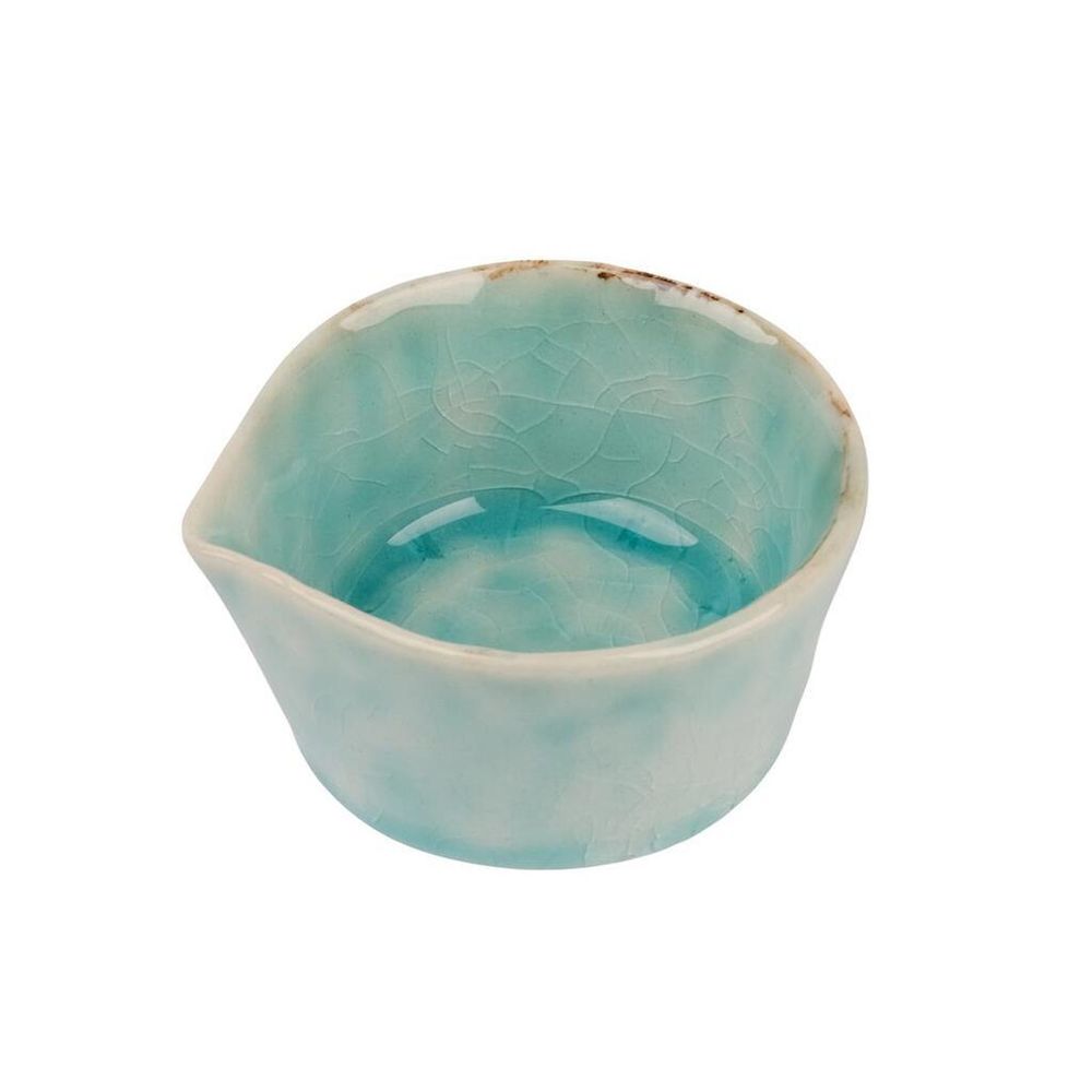 Соусник молочник 60 мл d 6,2/5 см h3,5 см круглый керамика Sea Blue Frutti di Mare P.L. [1]