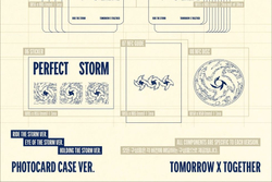 (ПРЕДЗАКАЗ) Альбом TXT - PERFECT STORM 9th Mini Album PHOTOCARD CASE RANDOM Version