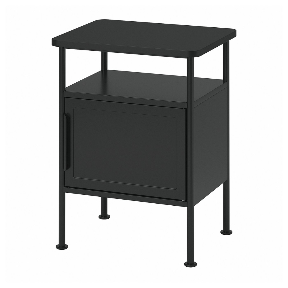 IKEA GRÅFJÄLLET  (ИКЕА ГРОФЙЭЛЛЕТ)  -  Прикроватный столик - антрацит 45х36х59 см